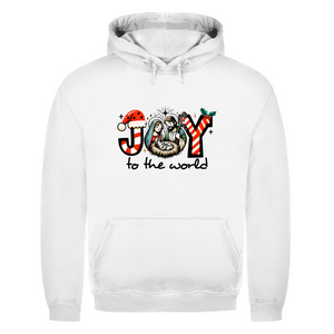 Herren Hoodie joy to the world