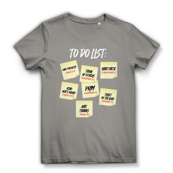 Damen Bio T-Shirt to do list