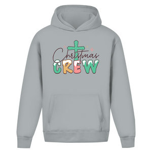 Oversize Hoodie Ohne Kordel christmas crew