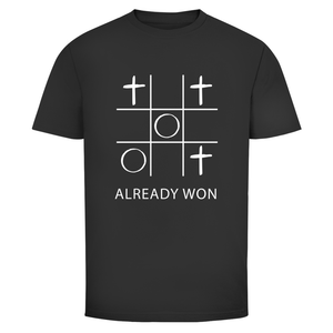 Herren T-Shirt already won