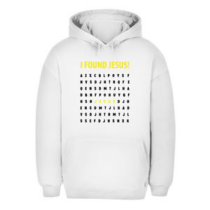 Unisex Oversize Hoodie i found jesus