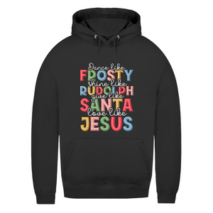 Damen Hoodie give like santa love like jesus