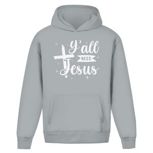 Oversize Hoodie Ohne Kordel all you need jesus