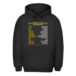 Unisex Oversize Hoodie names of god