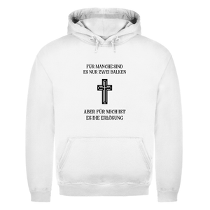 Herren Hoodie für mich es die erlösung