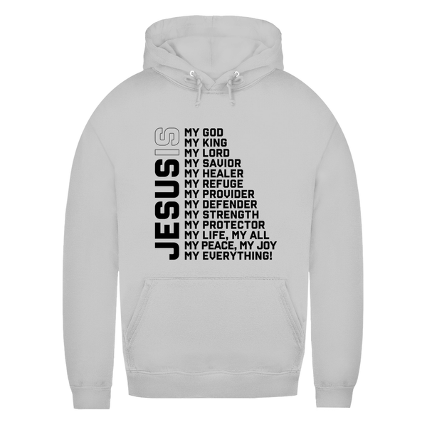 Damen Hoodie jesus is my god