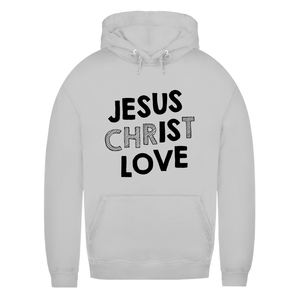 Damen Hoodie jesus christ love