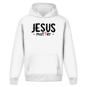 Oversize Hoodie Ohne Kordel jesus matter