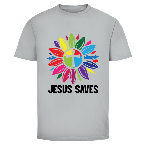 Herren T-Shirt jesus saves