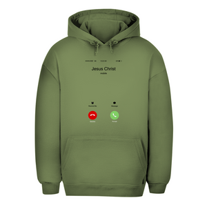 Unisex Oversize Hoodie jesus christ is calling