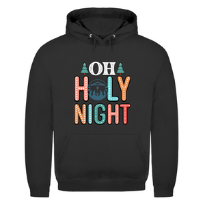 Herren Hoodie oh holy night