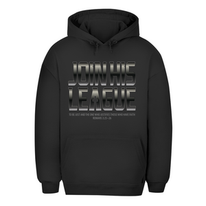 Unisex Oversize Hoodie join his league romans 3:25-26
