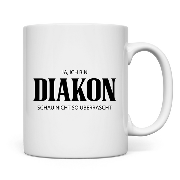 Tasse ja, ich bin pastor