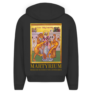 Oversize Zipper Hoodie martyrium ignatius von antiochien