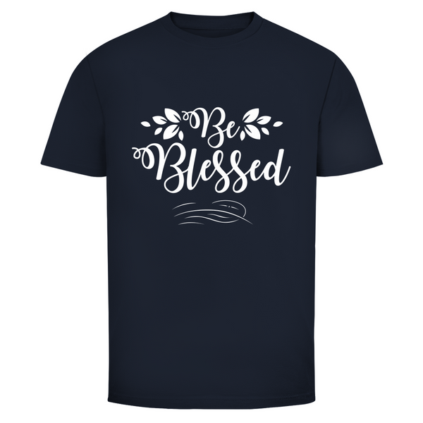 Herren T-Shirt be blessed