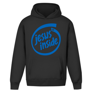 Oversize Hoodie Ohne Kordel jesus inside