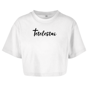 Damen Oversize Crop Top königskind