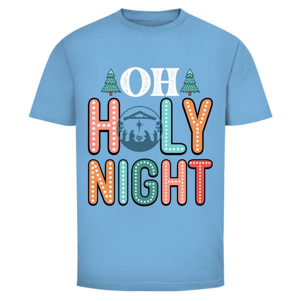 Herren T-Shirt oh holy night