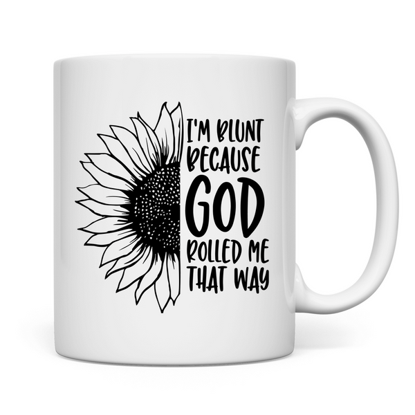 Tasse i am blunt sonnenblume