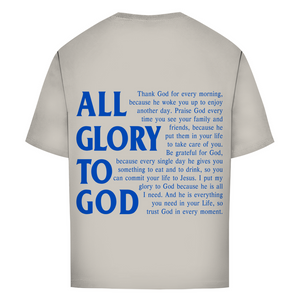 Oversize T-Shirt all glory to god