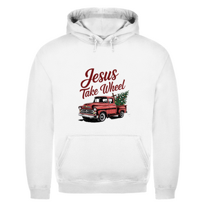 Herren Hoodie jesus take wheel