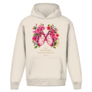 Oversize Hoodie Ohne Kordel let everything that has breath psalm 150:6