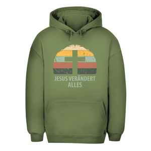 Unisex Oversize Hoodie jesus verändert alles