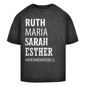 Oversize Washed T-Shirt ruth maria sarah esther
