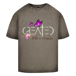 Oversize Washed T-Shirt created with a purpose