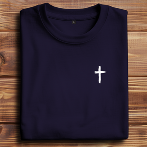 Oversize T-Shirt kreuz