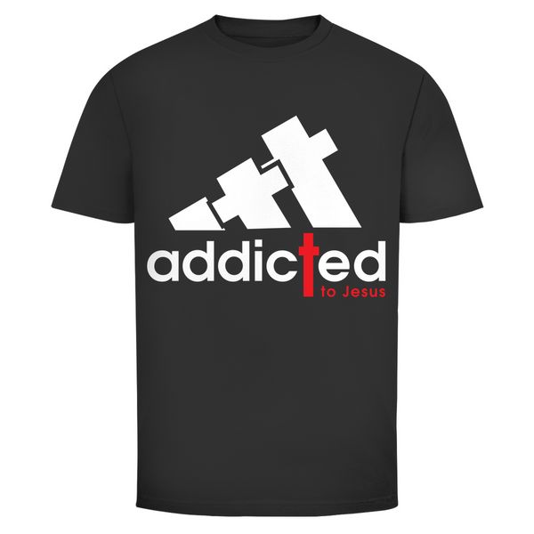 Herren T-Shirt addicted to jesus