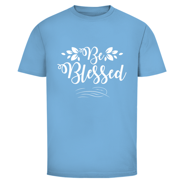 Herren T-Shirt be blessed