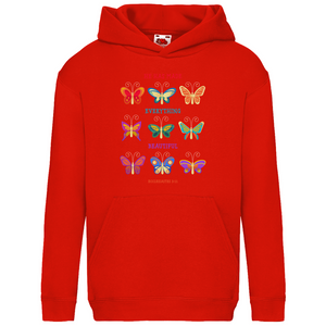 Kinder Hoodie he has made everything beatiful ecclesiastes 3:11