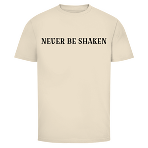 Herren T-Shirt never be shaken