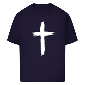 Oversize T-Shirt kreuz
