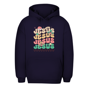 Unisex Oversize Hoodie jesus weihnachtsmotiv