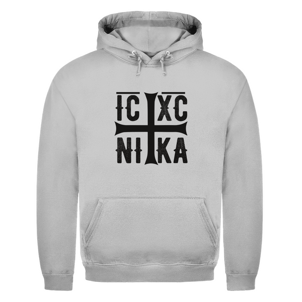 Herren Hoodie ICXC NIKA orthodox griechisch