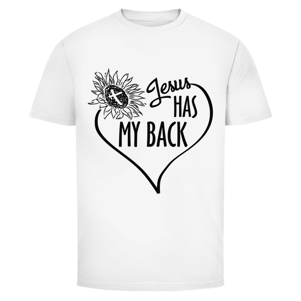 Herren T-Shirt jesus has my back