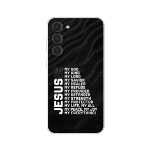 jesus is my god Samsung-Hülle