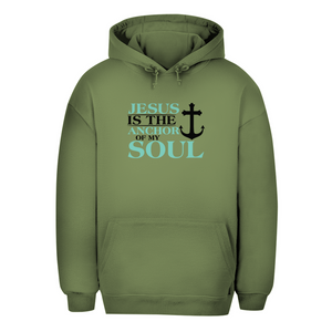 Unisex Oversize Hoodie jesus is the anchor of my soul segeln