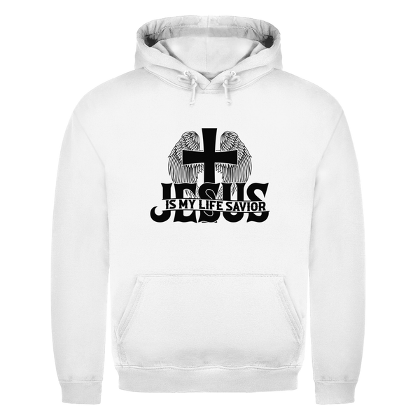 Herren Hoodie jesus is my life savior