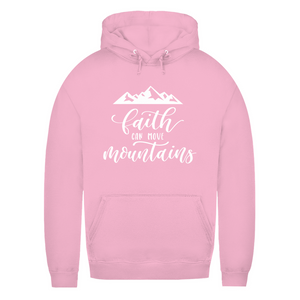 Damen Hoodie faith can move mountains