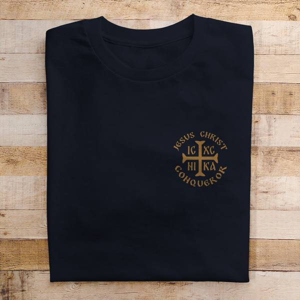 Herren T-Shirt ICXC NIKA orthodox griechisch