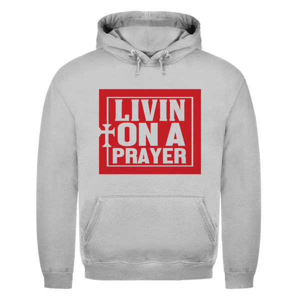 Herren Hoodie livin on a prayer