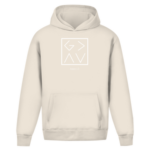 Oversize Hoodie Ohne Kordel god is greater romans 8:28