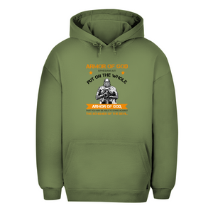 Unisex Oversize Hoodie armor of god ephesians 6:11