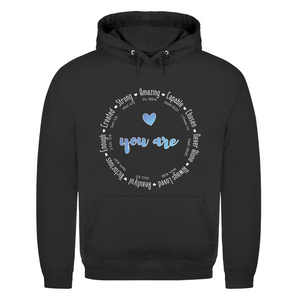 Herren Hoodie you are strong amazing