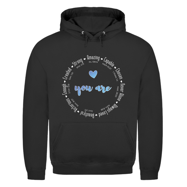 Herren Hoodie you are strong amazing