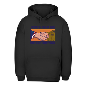 Unisex Oversize Hoodie jesus and me we are like that