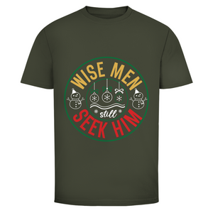 Herren T-Shirt wise men seek him